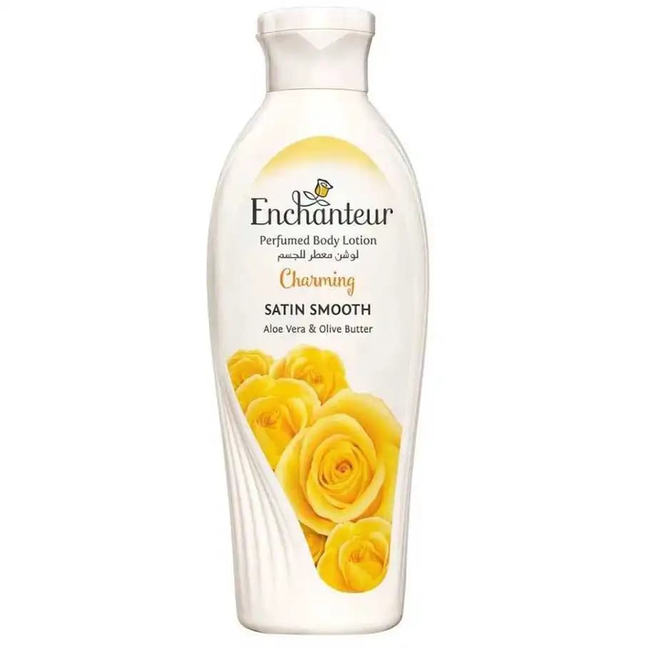 لوسیون بدن معطر انشانتر چارمینگ 250 میل Enchanteur Perfumed Body Lotion Charming — تصویر ۱۰