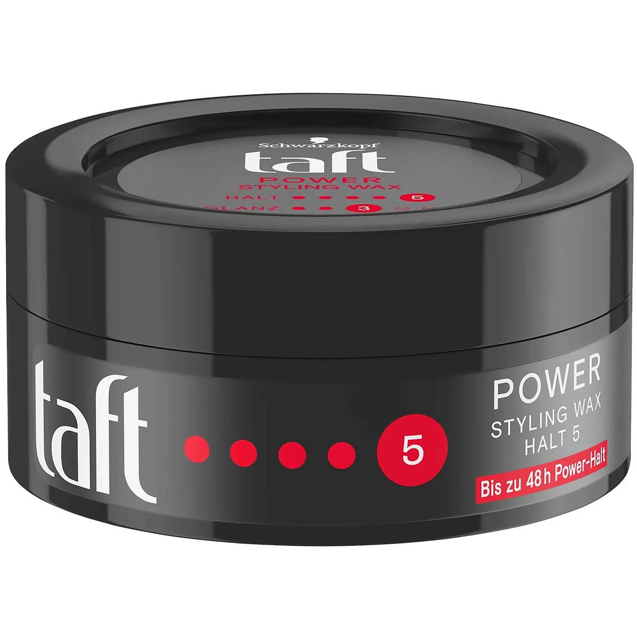 واکس مو تافت پاور استایلینگ شماره 5 مشکی 75 میل Taft Power Styling Wax