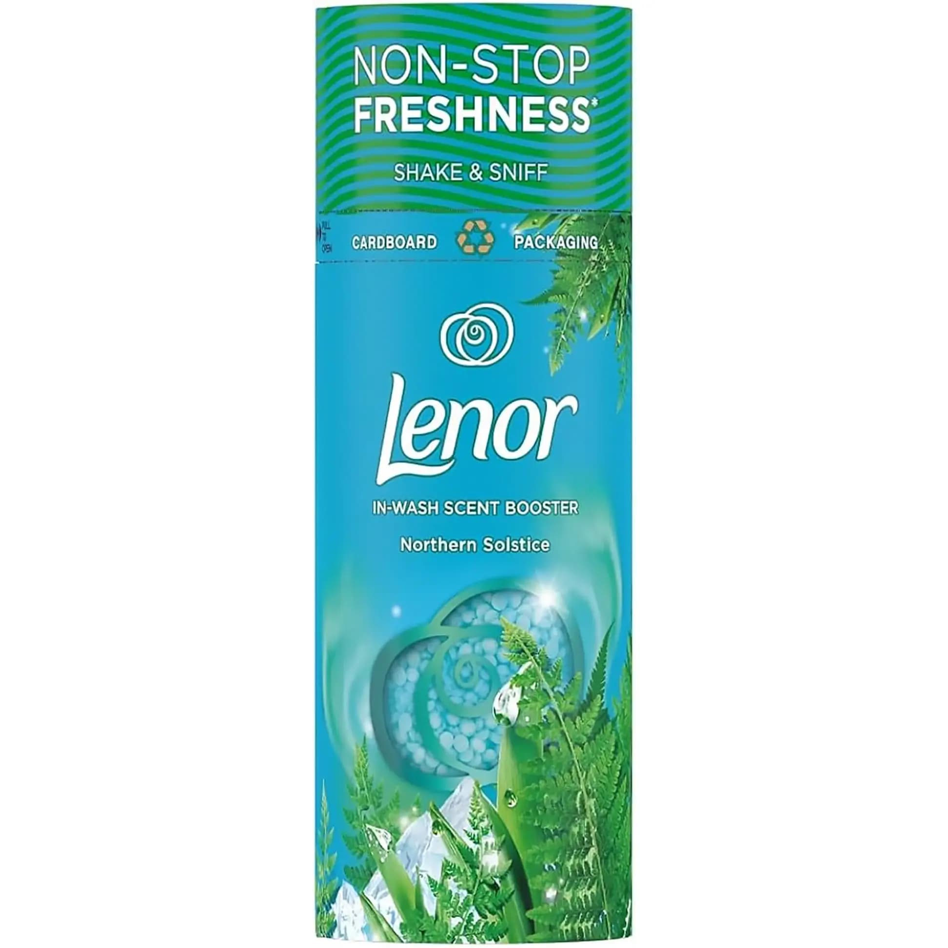 خوشبو کننده لباس و لباسشویی لنور با رایحه گیاهان شمالی 176 گرمی Lenor In-Wash Scent Booster Northern Solstice