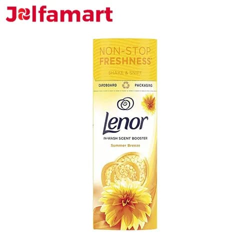 خوشبو کننده لباس و لباسشویی لنور با رایحه نسیم تابستانی 176 گرمی Lenor In-Wash Scent Booster Summer Breeze — تصویر ۱۰