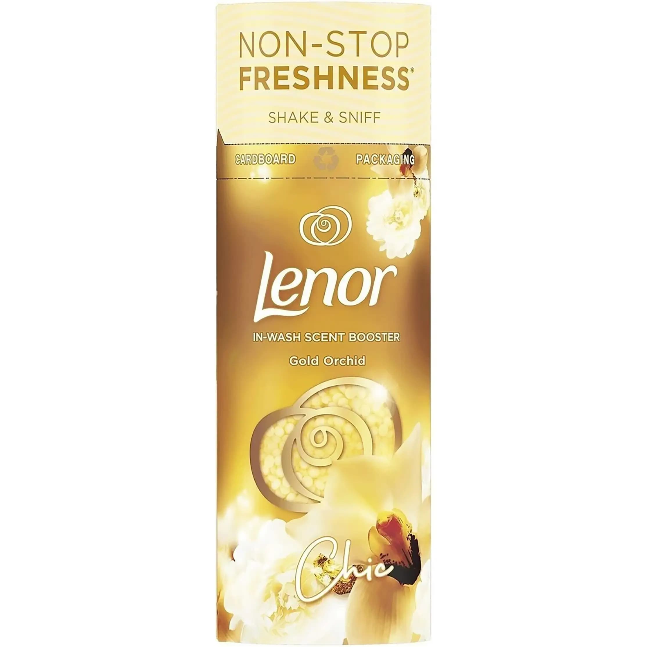 خوشبو کننده لباس و لباسشویی لنور با رایحه ارکیده طلایی 176 گرمی Lenor Scent Booster Gold Orchid