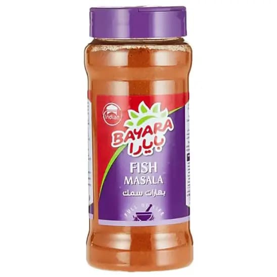 ادویه معطر فیش ماسالا بایارا ویژه طعم دار کردن (مرینت) ماهی 170 گرمی Bayara Fish Masala