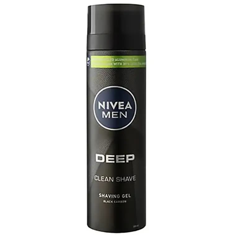 ژل اصلاح صورت نیوا دیپ 200 میل Nivea Deep Clean Shave Shaving Gel