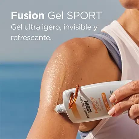 ژل ضد آفتاب ایزدین اسپورت ISDIN Fusion gel sport — تصویر ۴