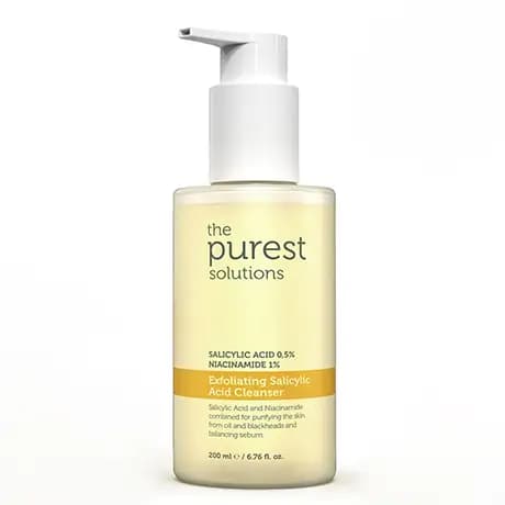 ژل شستشوی سالیسیلیک اسید و نیاسینامید پیورست سولوشن purest solution — تصویر ۶