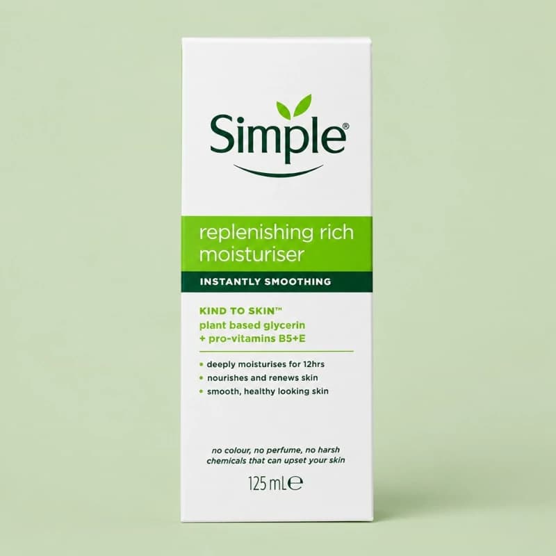 کرم آبرسان ریچ سیمپل simple rich moisturiser — تصویر ۱۲
