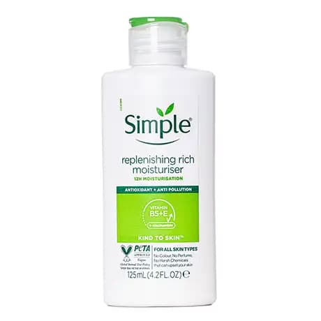 کرم آبرسان ریچ سیمپل simple rich moisturiser