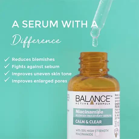 سرم نیاسینامید ضد جوش و لک بالانس BALANCE Niacinamide — تصویر ۹