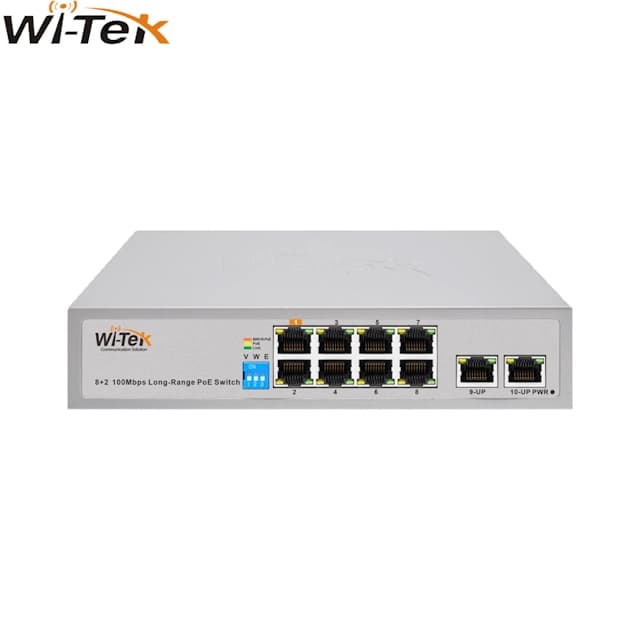 سوئیچ شبکه PoE وایتک مدل WI-PS210(V3)