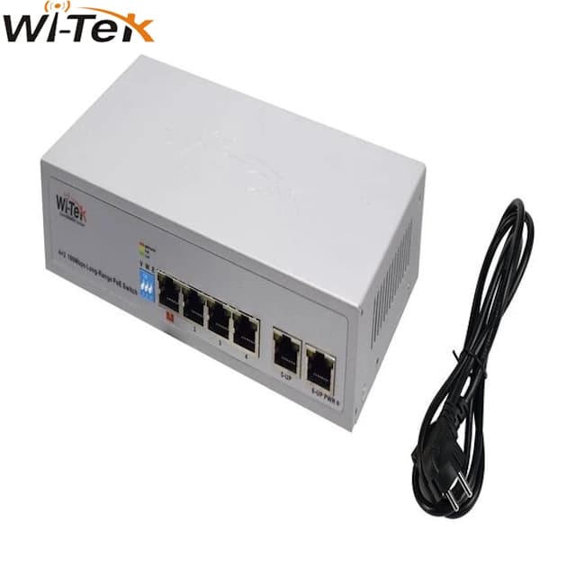 سوئیچ شبکه PoE وایتک مدل WI-PS205(V3) — تصویر ۳