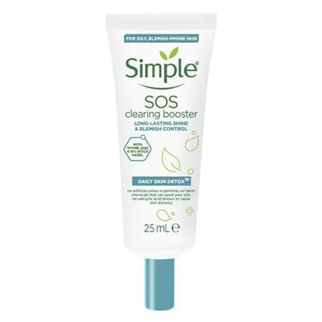 ژل ضد جوش فوری سیمپل Simple SOS daily skin detox