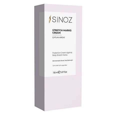 کرم ترمیم کننده ترک پوست استرچ سینوز SINOZ stretch marks cream — تصویر ۳