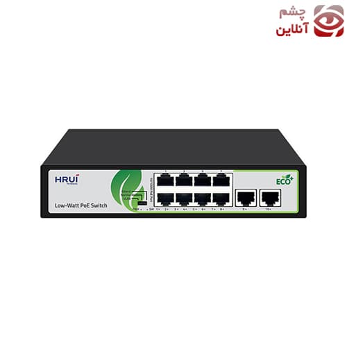 سوئیچ PoE اچ ار یو ای HRUI HR902-AF-82N — تصویر ۴