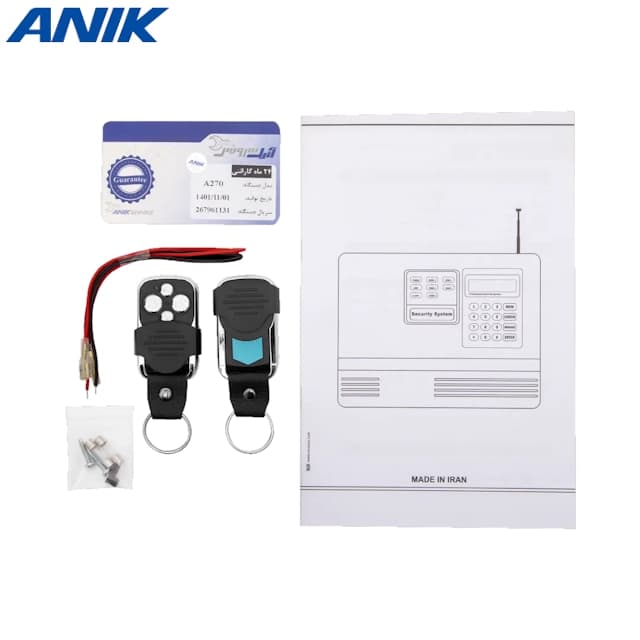 دزدگیر اماکن ساده آنیک ANIK A270 — تصویر ۱۱