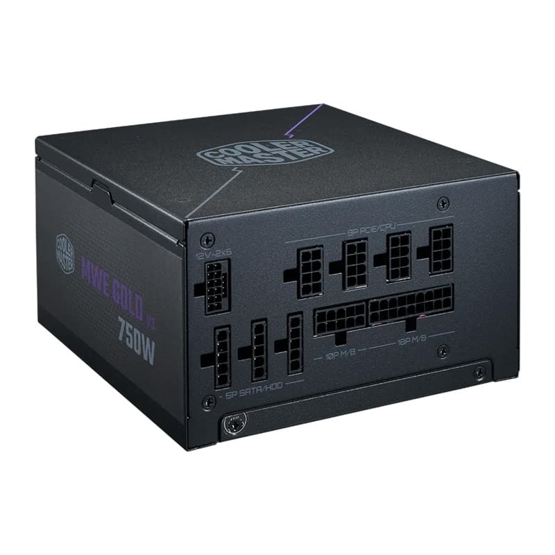 منبع تغذیه کولر مستر مدل MWE Gold 750 V3 ATX 3.1 — تصویر ۴