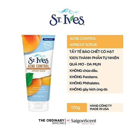 اسکراب ضد جوش و لک سینت اویز ST.Ives acne control — تصویر ۸