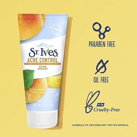 اسکراب ضد جوش و لک سینت اویز ST.Ives acne control — تصویر ۵