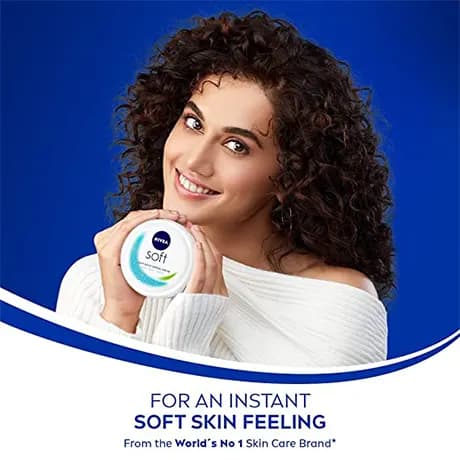 کرم سافت نیوآ مرطوب کننده NIVEA soft — تصویر ۴