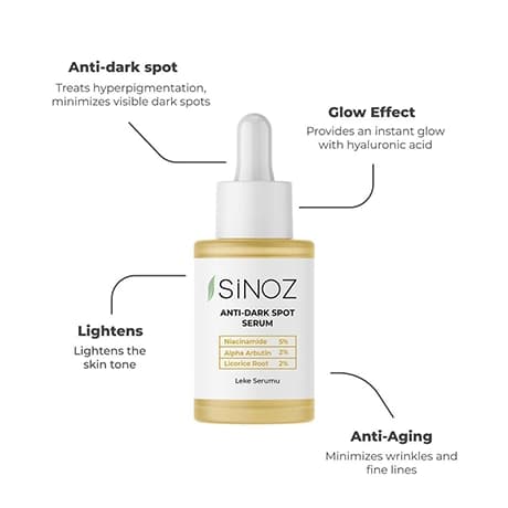 سرم ضد لک سینوز SINOZ anti dark spot serum — تصویر ۴
