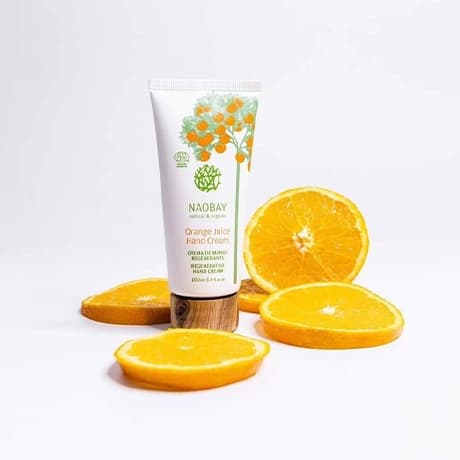 کرم دست آب پرتقال نائوبی naobay Orange Juice Hand Cream — تصویر ۳