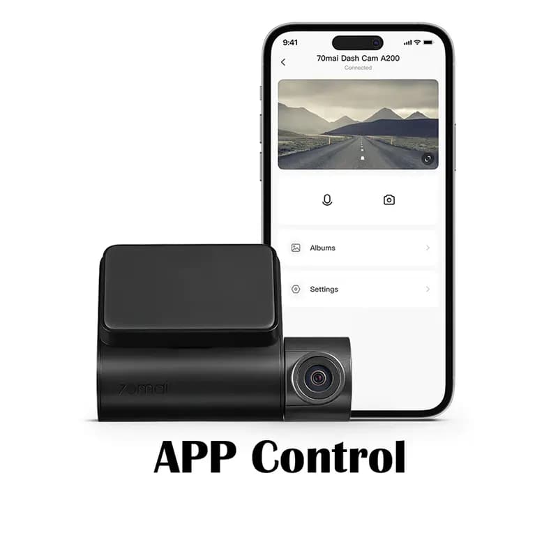 دوربین خودرو شیائومی xiaomi 70mai Dash Cam A200 set همراه دوربین عقب — تصویر ۴
