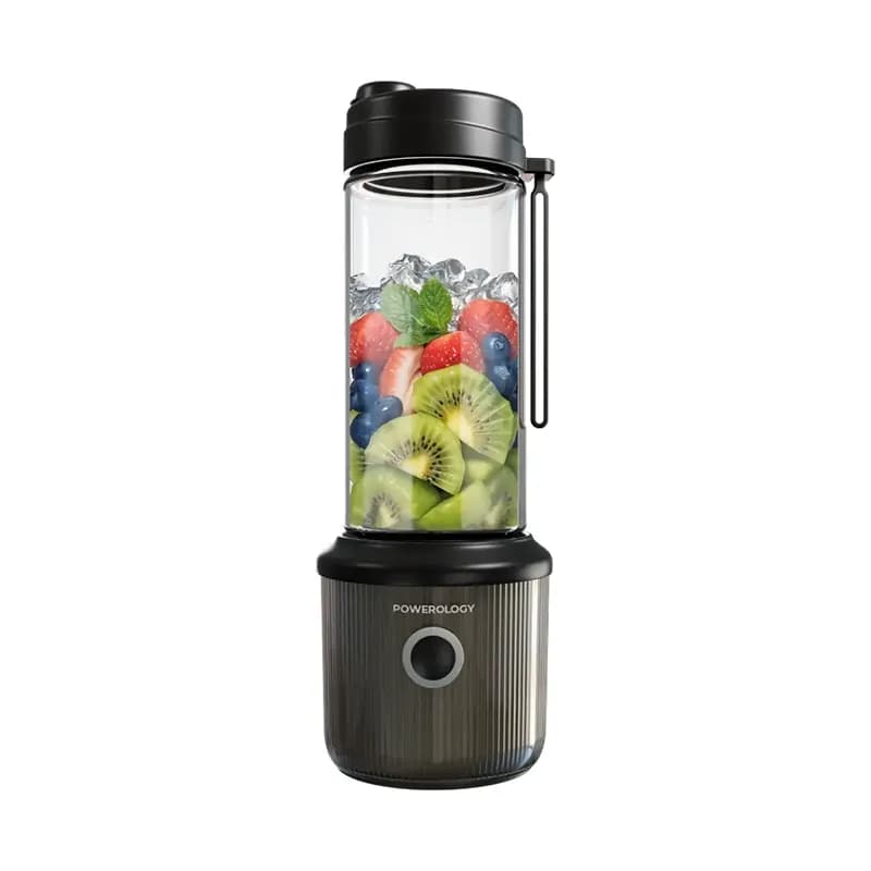 مخلوط کن قابل حمل پاورولوژی مدل Powerology Press & Refresh Portable Blender PSM013BK