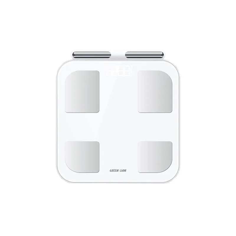 ترازو هوشمند و بادی آنالیز گرین لاین Green Lion Smart Body Scale with 8 Electrodes GNSMBDSCALWH — تصویر ۷