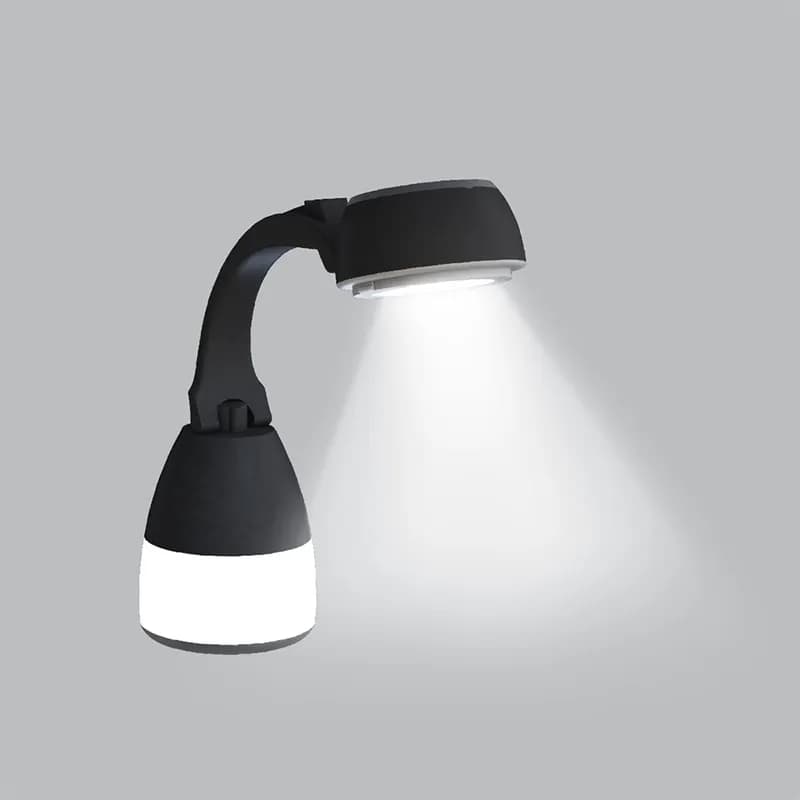 چراغ قوه دوکاره پرودو Porodo 2-in-1 Desk Lamp / Torch — تصویر ۴