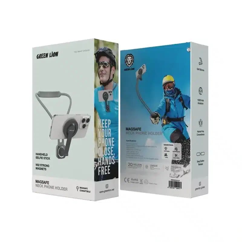 نگهدارنده مگ سیف گردنی گرین Green Magsafe Neck Phone Holder — تصویر ۷