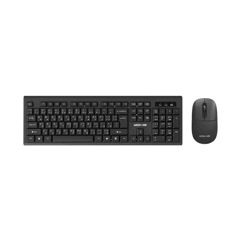 ست کیبورد و موس بی‌سیم گرین لاین مدل GKM-200