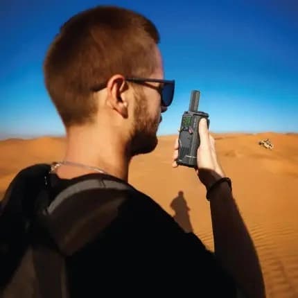 بیسیم دوتایی واکی تاکی گرین لاین GPX600 Walkie Talkie — تصویر ۸
