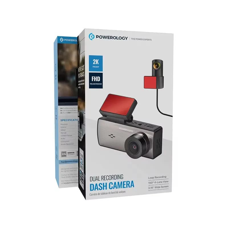 دوربین ثبت وقایع پاورولوژی مدل dual dash camera PDCAM2K1 — تصویر ۷