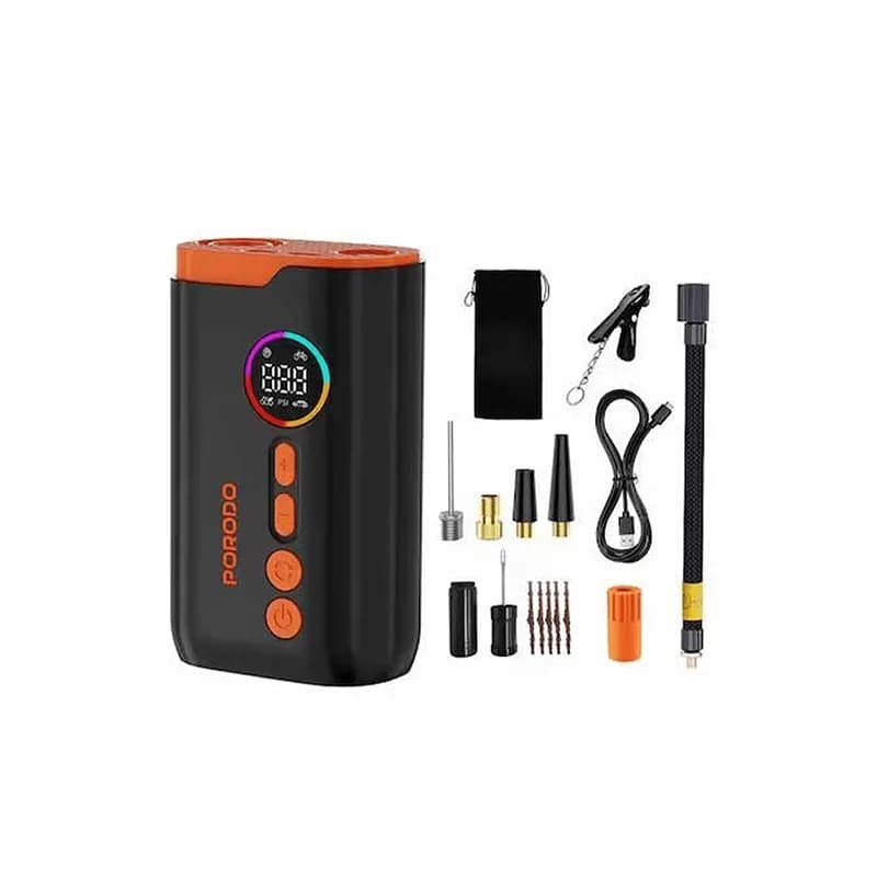 کمپرسور باد پرودو Porodo Lifestyle Air Inflator — تصویر ۸