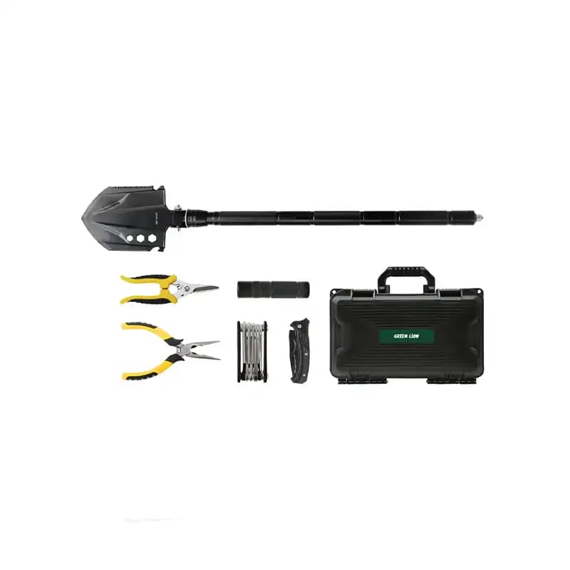 کیت ابزار کاربردی گرین لاین Green Lion Survival X9 Outdoor Tool Kit