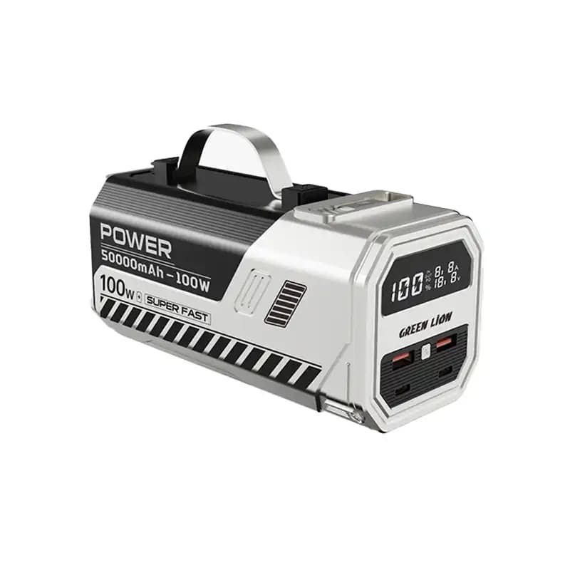 پاوربانک گرین لاین مدل Power Max 100W با ظرفیت 50000 میلی آمپر