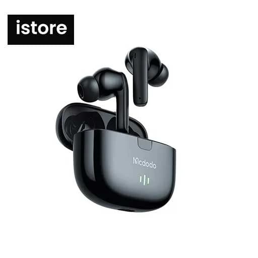ایرپاد بلوتوثی مک دودو مدل HP-2781 (کاربری عمومی) همراه با سریهای سیلیکونی رنگ مشکی