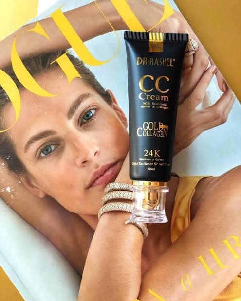 کرم CC درماتولوژیک 24K دکتر راشل با کلاژن و SPF60 حجم 50 میل — تصویر ۱۱