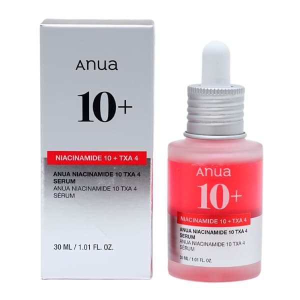 سرم ضد لک و روشن کننده آنوا حاوی نیاسینامید 10% و ترانگزامیک اسید 4% حجم 30 میل