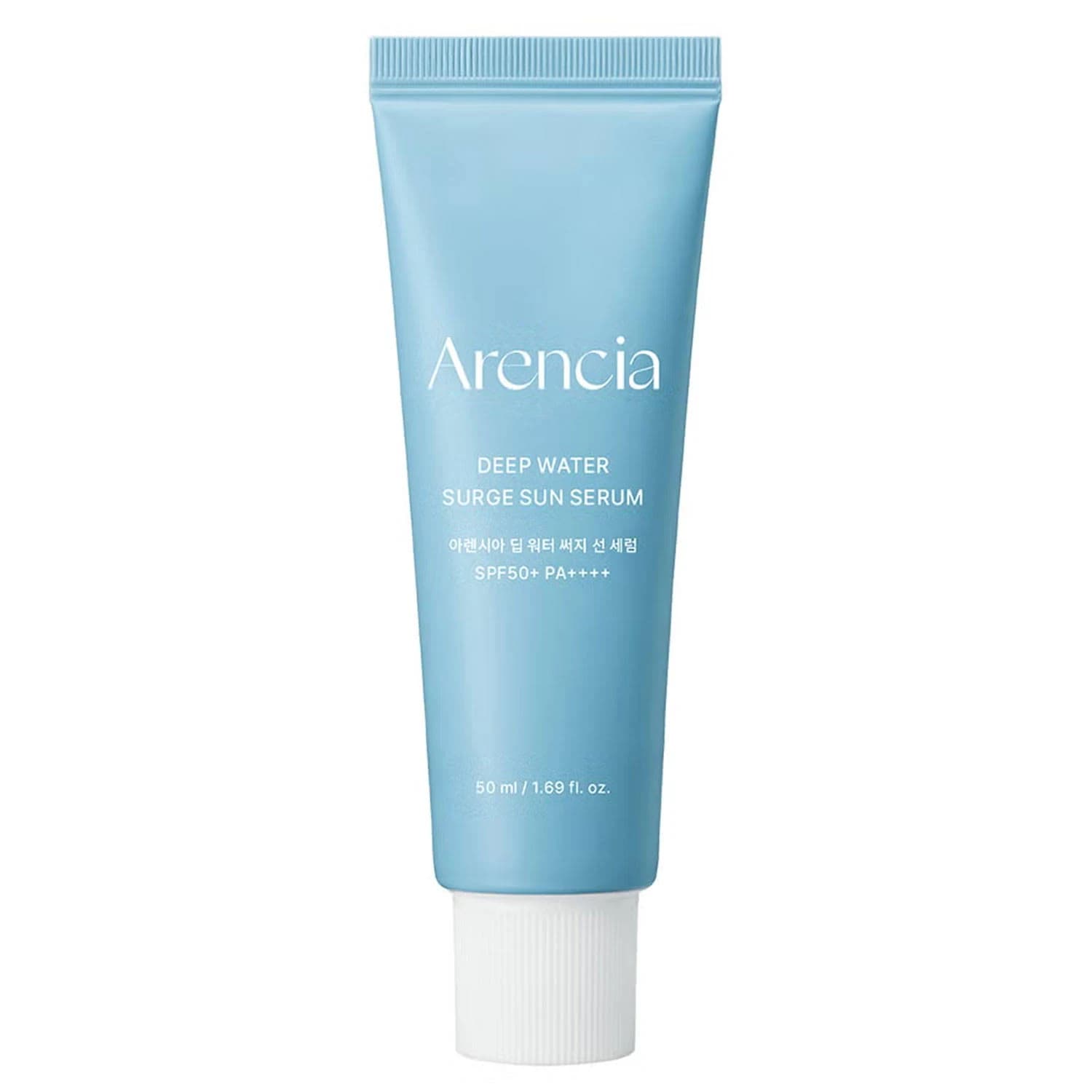 سرم ضد آفتاب آبرسان و تسکین‌دهنده آرنسیا Arencia Deep Water Surge Sun Serum SPF50 – ++++PA حجم 50 میل — تصویر ۵