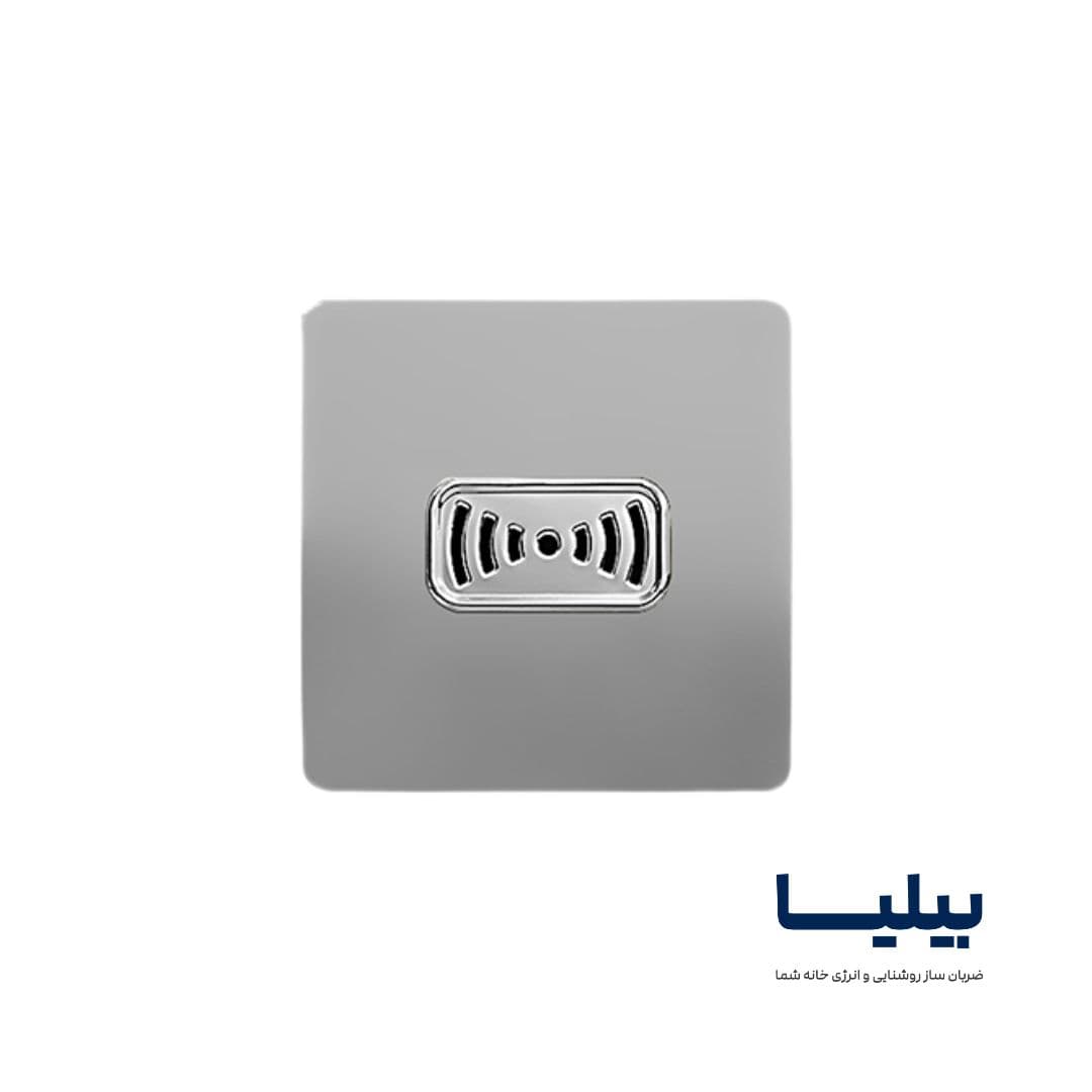 زنگ اخبار (بیزر) مدل کریستال نقره ای برند آسیا الکتریک