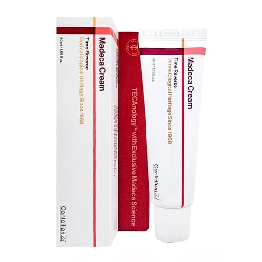 کرم مرطوب کننده و جوانساز مادکا تایم ریورس سنتلیان ۲۴ Centellian 24+ Madeca Cream حجم 50 میل