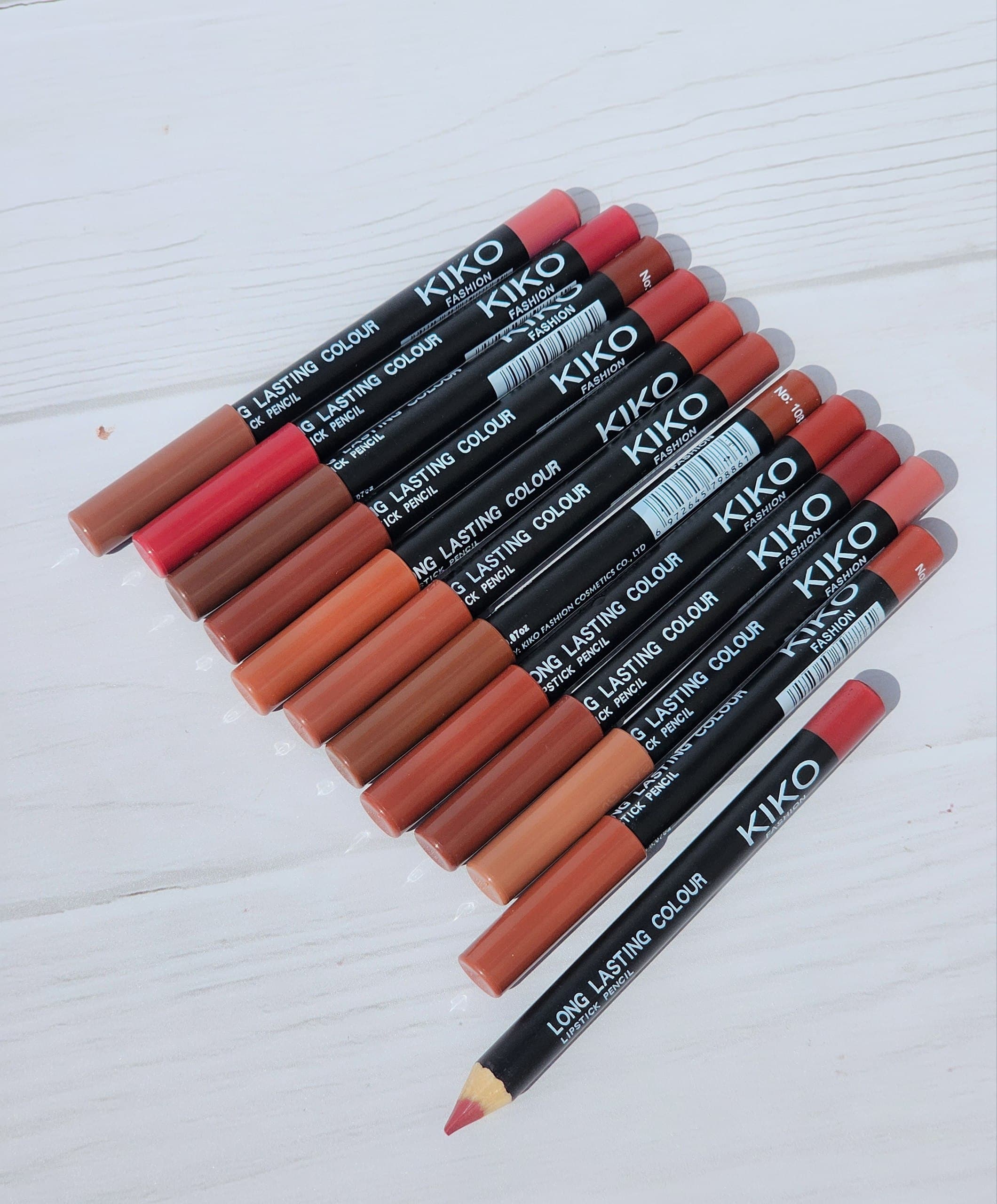 پک 12 عددی رژ مدادی کیکو | KIKO Lipstick Pencil — تصویر ۷