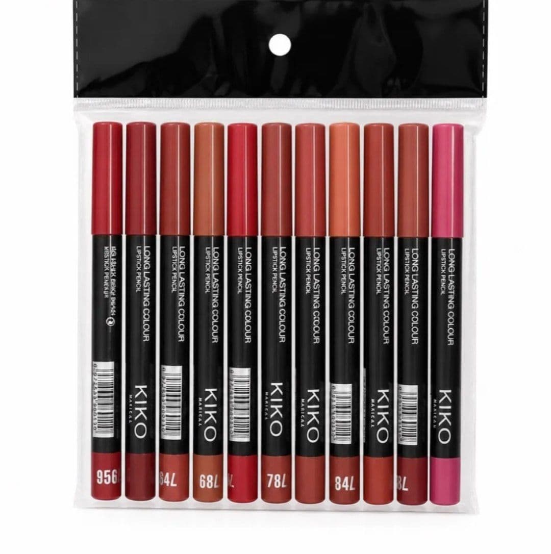 پک 12 عددی رژ مدادی کیکو | KIKO Lipstick Pencil