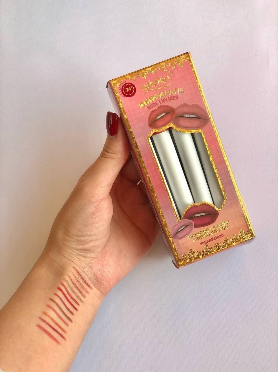 پک 12 عددی رژ لب جامد شمعی آرت اسکین | ART SKIN — تصویر ۳