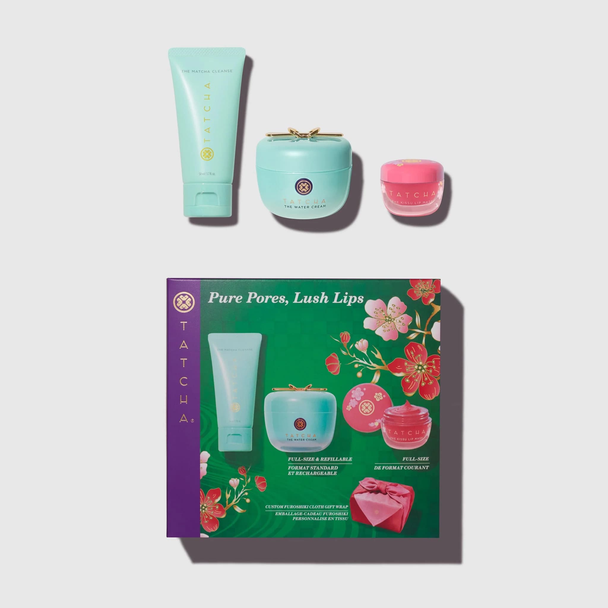 ست 4 تکه مراقبت پوست و لب برند تاچا ژاپن مدل Pure Pores Lush Lips — تصویر ۶