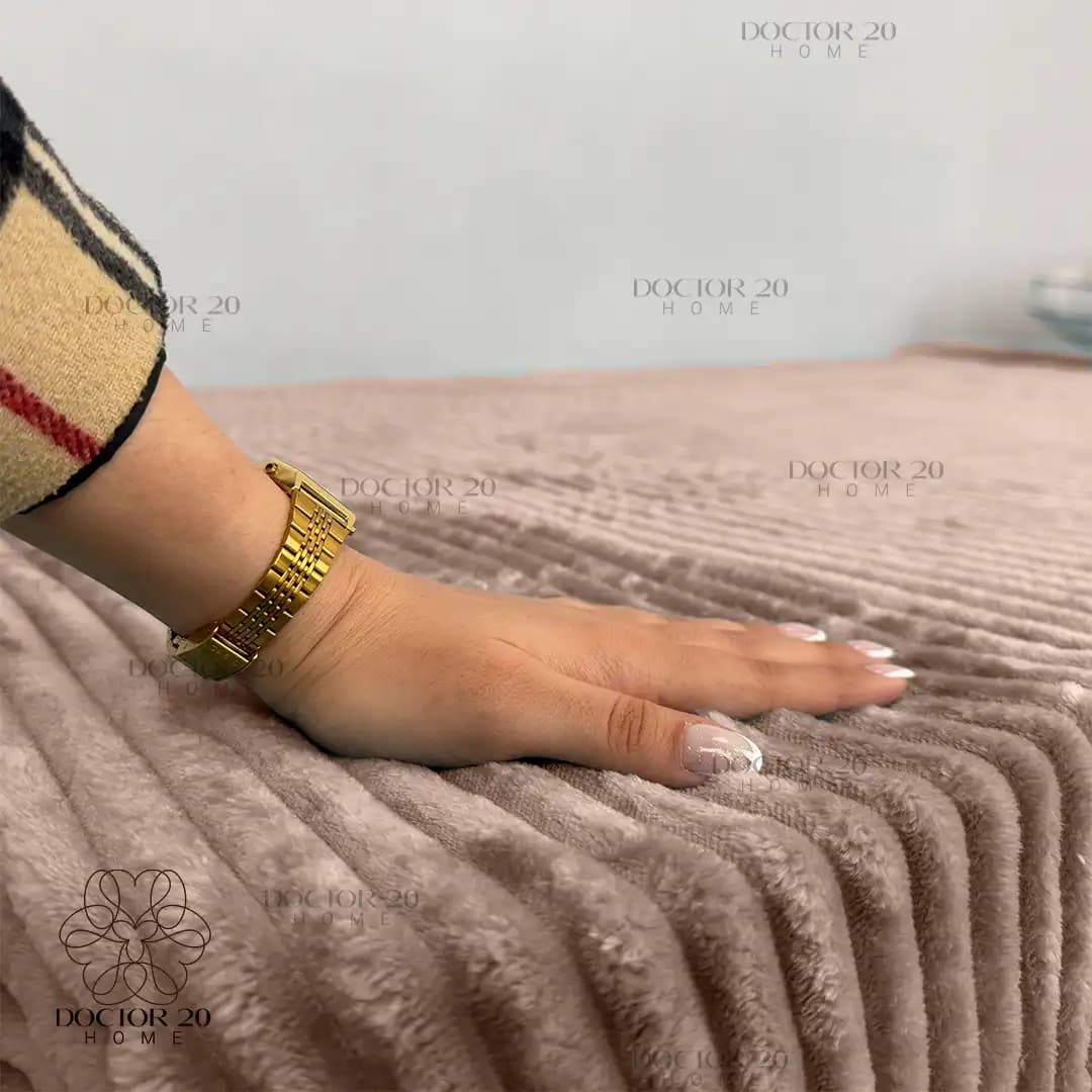 پتو مسافرتی یک نفره چهارفصل دکتر بیست مدل Kara کد 31108 — تصویر ۳