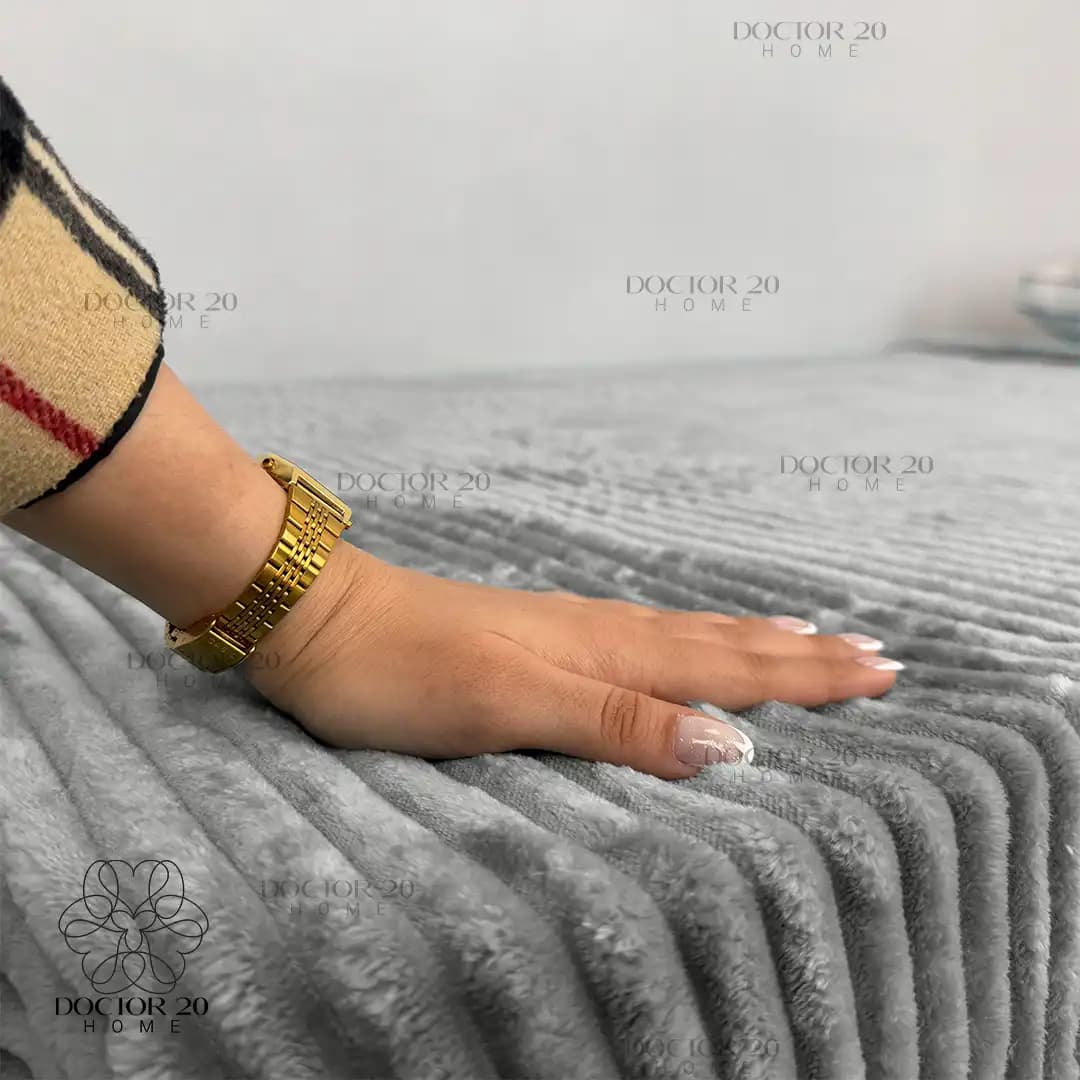 پتو مسافرتی یک نفره چهارفصل دکتر بیست مدل Kara کد 31112 — تصویر ۸