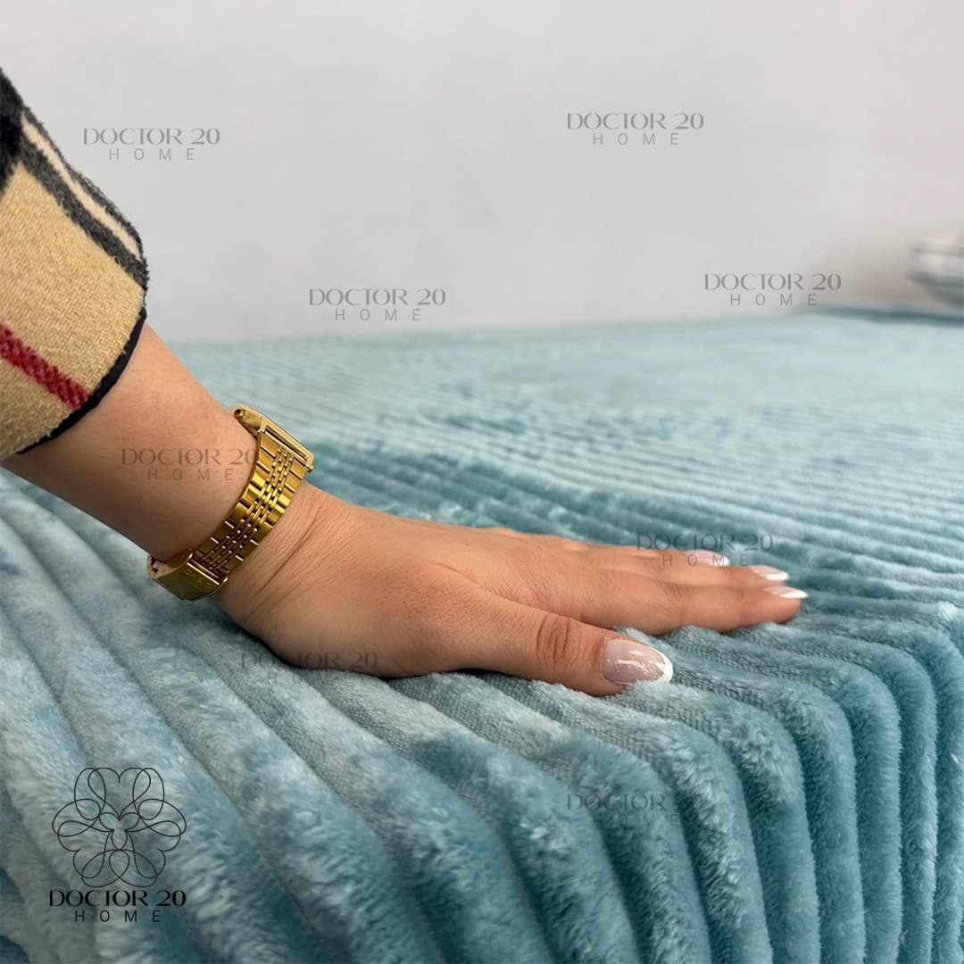 پتو مسافرتی یک نفره چهارفصل دکتر بیست مدل Kara کد 31107 — تصویر ۹