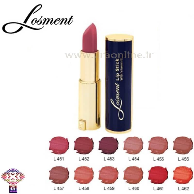 رژ لب جامد بادوام لوسمنت حاوی روغن آرگان شماره L452 — تصویر ۳