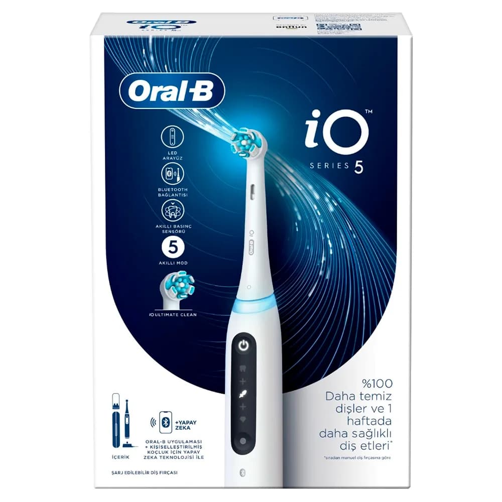 مسواک برقی اورال بی مدل (white) IO series5 — تصویر ۴